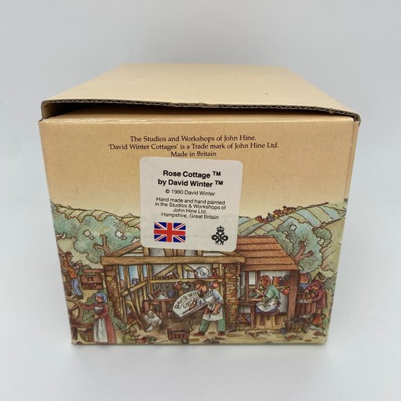 David Winter Cottages - Rose Cottage (1980) - In Box - Picture 9 of 11